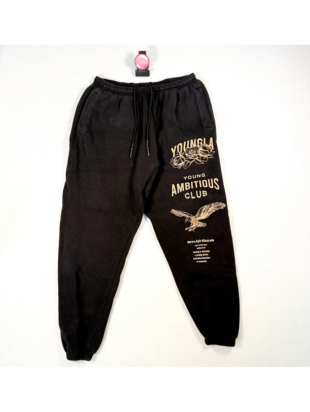 Young LA Joggers Mens M Young Ambitious Club Sweatpants